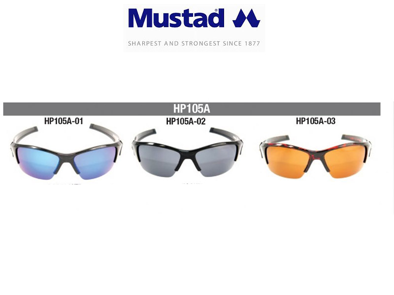 Mustad H.P Polarized Sunglasses Style 105A (Code: HP-105A-1)