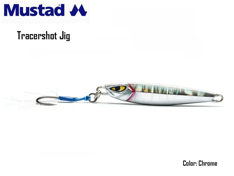 Mustad Tracershot Jig (Weight: 20gr, Color: Chrome CHR)