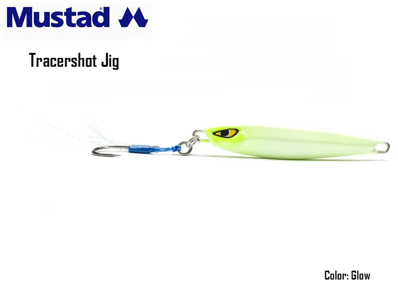 Mustad Tracershot Jig (Weight: 15gr, Color: Glow GLO)