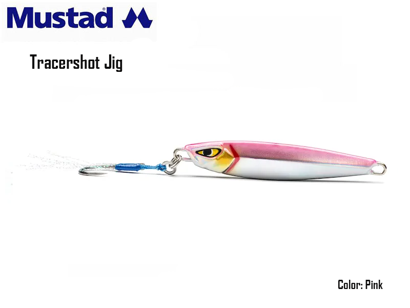 Mustad Tracershot Jig (Weight: 40gr, Color: Pink PNK)