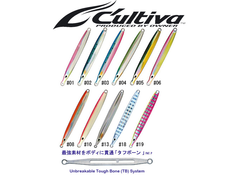Cultiva Gekito Jig GJE-200 (195mm, 200gr, Colour:19)