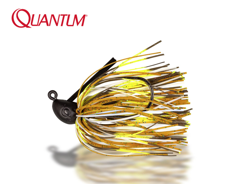 Quantum 4street Rubber Jig (Weight: 14gr, Color: Pumpkin, Hook:4/0, Pack:1pcs)