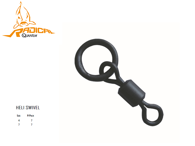 Quantum Radical Heli Swivel (#4, Pack: 7)