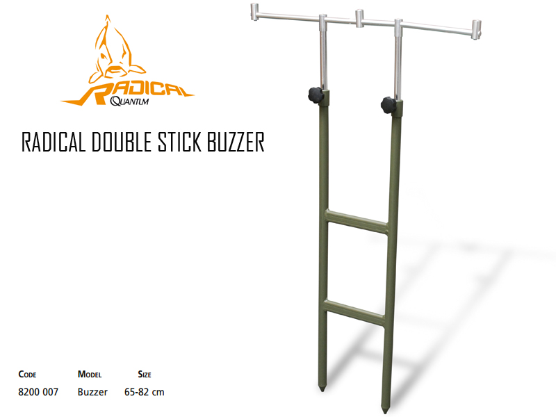 Quantum Radical Double Stick Buzzer Bar (Length: 62-82cm)