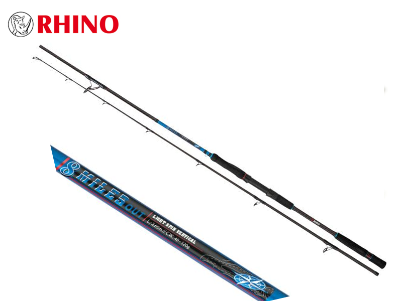 Rhino 8 Miles Out Light Spin Vertical (Length: 2.65m, CW: max 40-120gr)