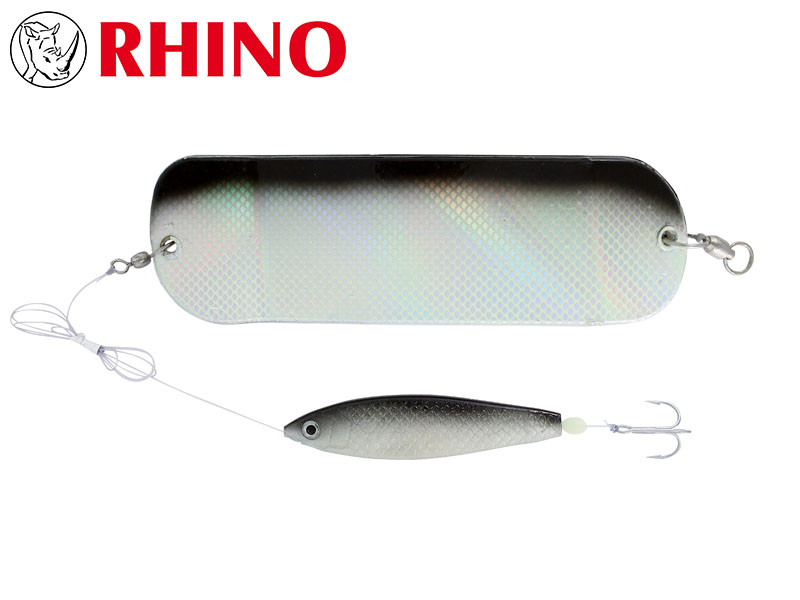 Rhino Flasher With SoftFish Lure (Length: 70cm, Hook: 1/0, Ø: 0.60mm, Model: Black Shiner hook)