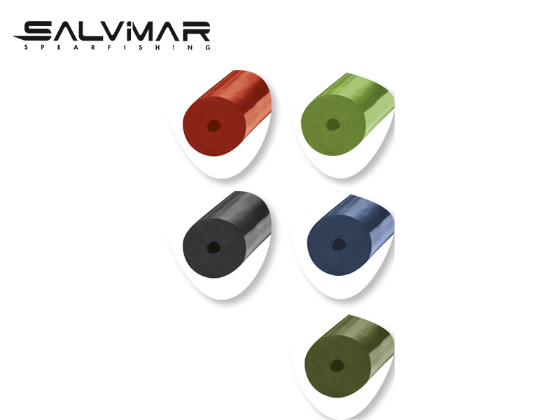 Salvimar S400 Rubber Band (Diameter:15mm, Length: 1 meter, Colour: Fluo Red)