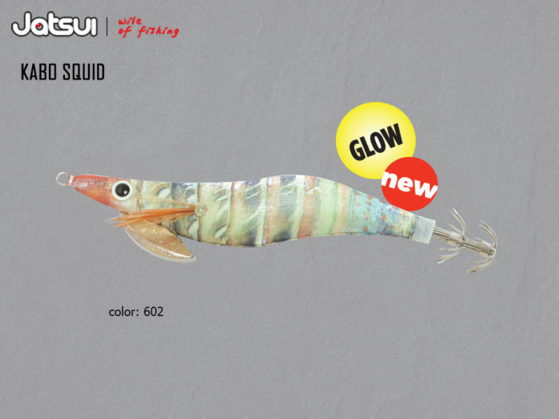Jatsui Kabo Squid Silky (Size: 3.0, Weight: 14gr, Color: 602)