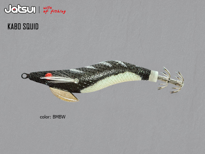 Jatsui Kabo Squid Black Magic (Size: 3.0, Weight: 14gr, Color: BMBW)