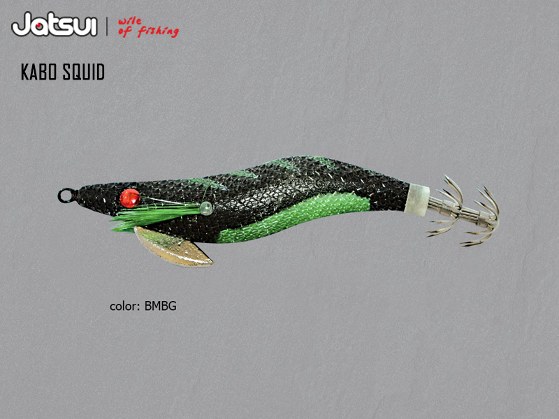 Jatsui Kabo Squid Black Magic (Size: 3.0, Weight: 14gr, Color: BMBG)