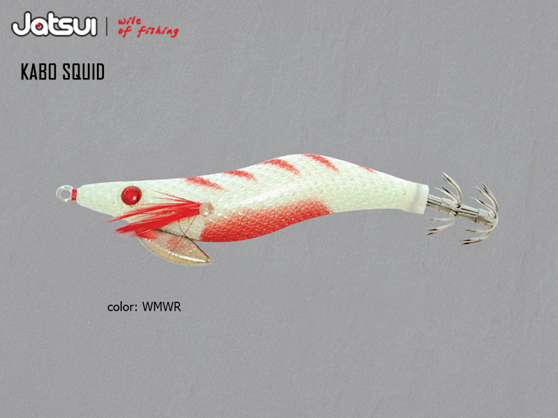 Jatsui Kabo Squid White Magic (Size: 3.0, Weight: 14gr, Color: WMWR)