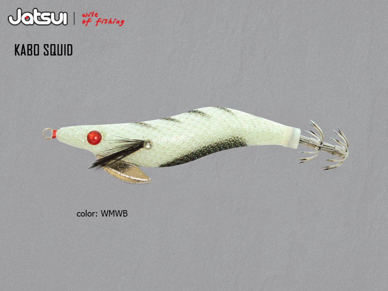 Jatsui Kabo Squid White Magic (Size: 3.0, Weight: 14gr, Color: WMWB)