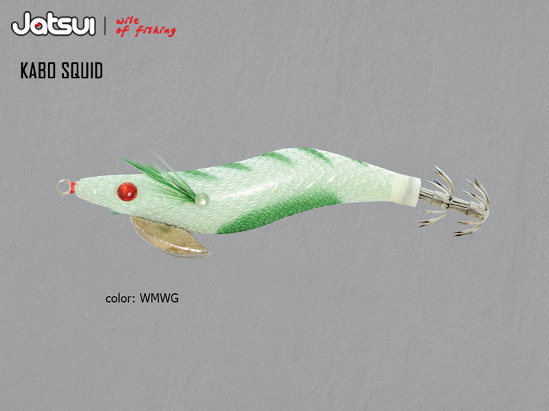 Jatsui Kabo Squid White Magic (Size: 3.0, Weight: 14gr, Color: WMWG)