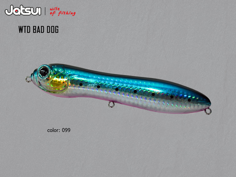 Jatsui SW WTD Bad Dog (Length: 130mm, Weight: 30gr, Color: 099)