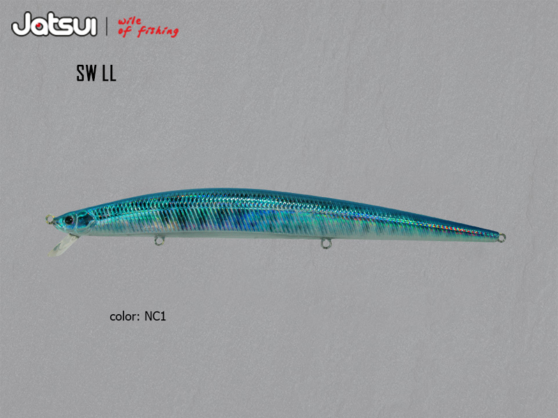 Jatsui Sea Slicker SW-LL (Length: 180mm, Weight: 26gr, Color: NC1)