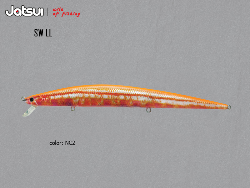 Jatsui Sea Slicker SW-LL (Length: 180mm, Weight: 26gr, Color: NC2)
