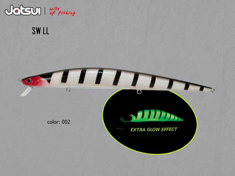 Jatsui Sea Slicker SW-LL (Length: 180mm, Weight: 26gr, Color: 002)
