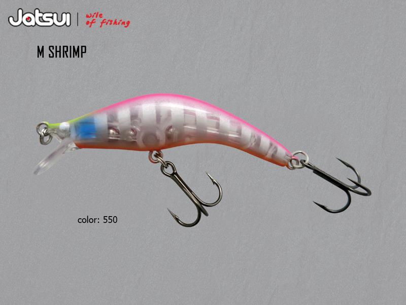 Jatsui M Shrimp (Length: 50mm, Weight: 3.2gr, Color: 550)