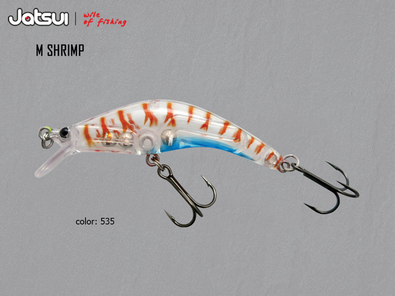 Jatsui M Shrimp (Length: 70mm, Weight: 6.7gr, Color: 535)