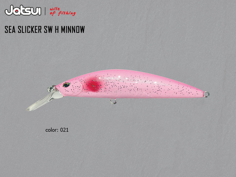 Jatsui Sea Slicker SW H Minnow (Length: 90mm, Weight: 26gr, Color: 021)