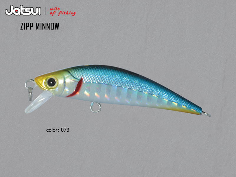 Jatsui ZIPP Minnow (Length: 50mm, Weight: 3gr, Color: 073)