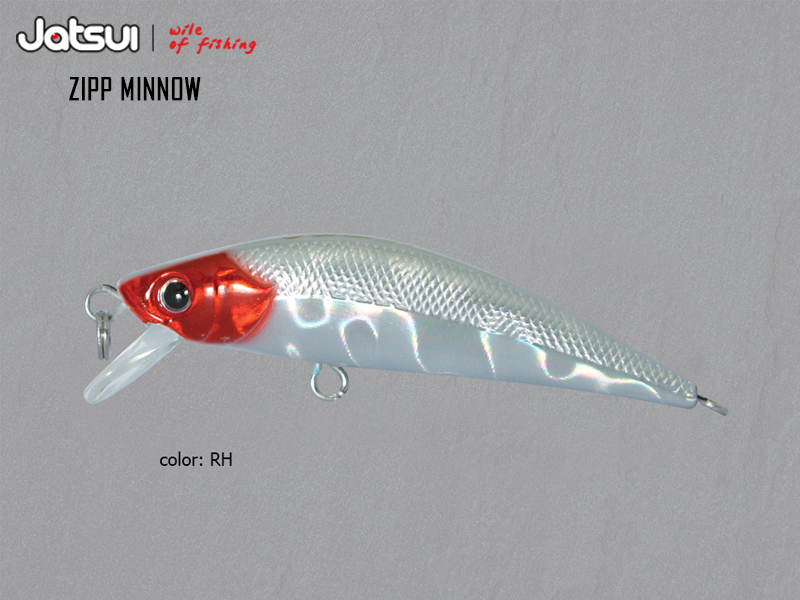 Jatsui ZIPP Minnow (Length: 50mm, Weight: 3gr, Color: RH)