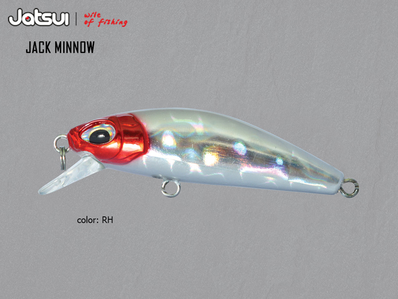 Jatsui Jack Minnow (Length: 50mm, Weight: 5.7gr, Color: RH)