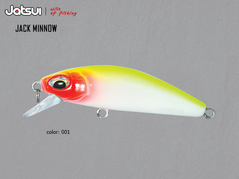 Jatsui Jack Minnow (Length: 50mm, Weight: 5.7gr, Color: 001)