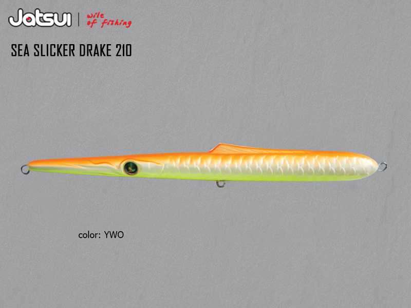 Jatsui Sea Slicker Drake 210 (Length: 210mm, Weight: 30gr, Color: YWO)