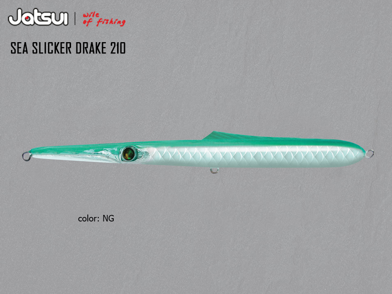 Jatsui Sea Slicker Drake 210 (Length: 210mm, Weight: 30gr, Color: NG)