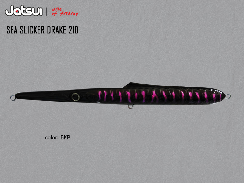 Jatsui Sea Slicker Drake 210 (Length: 210mm, Weight: 30gr, Color: BPK)