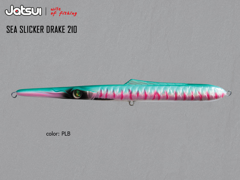 Jatsui Sea Slicker Drake 210 (Length: 210mm, Weight: 30gr, Color: PLB)