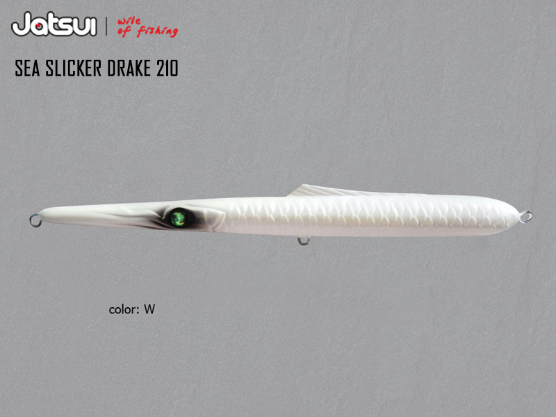 Jatsui Sea Slicker (Length: 210mm, Weight: 30gr, Color: W)