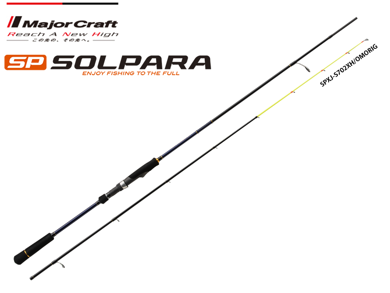 Major Craft New SP Solpara Squid Metal Ika SPXJ-S702XH/OMORIG (Length: 2.13mt, Lure: 50-160gr)