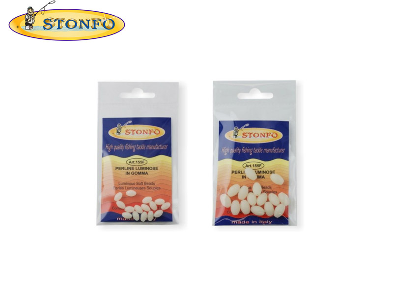 Stonfo Shock Absorbers Luminous Soft Beads (⌀: 4mm, Pack: 15)