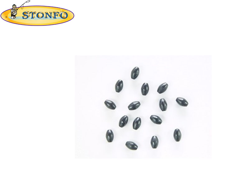 Stonfo Shock Absorber Rubber Beads (Size: 0, ⌀: 4 mm, 15pcs)