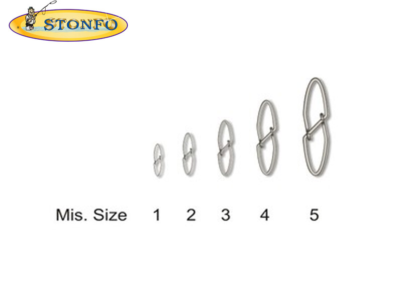 Stonfo Snaps V Type (Diameter: 2mm, Strength:22kg, Pack: 10pcs)