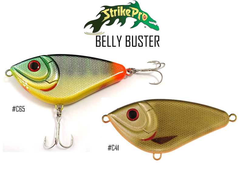 Strike Pro Belly Buster EG-064 ( Length:120mm, Weight:73.5gr, Color:#C65)