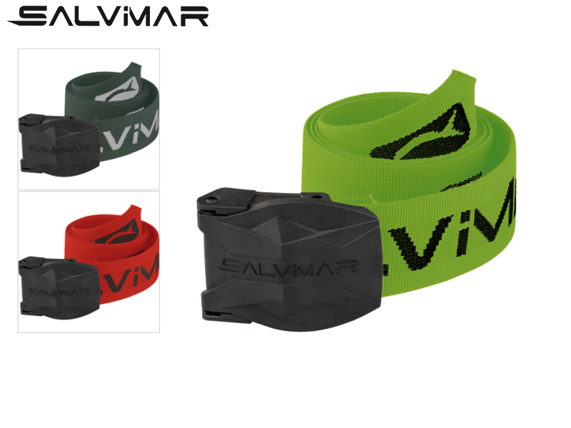 Salvimar Weight Belt With Nylon Buckle (Color: Black)