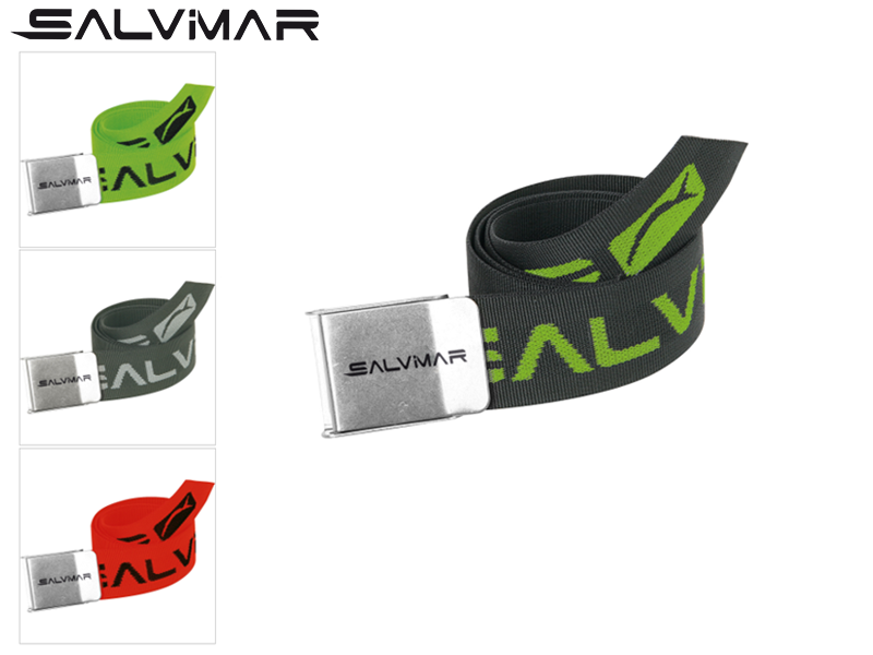 Salvimar Weight Belt With Inox Buckle (Color: Black)