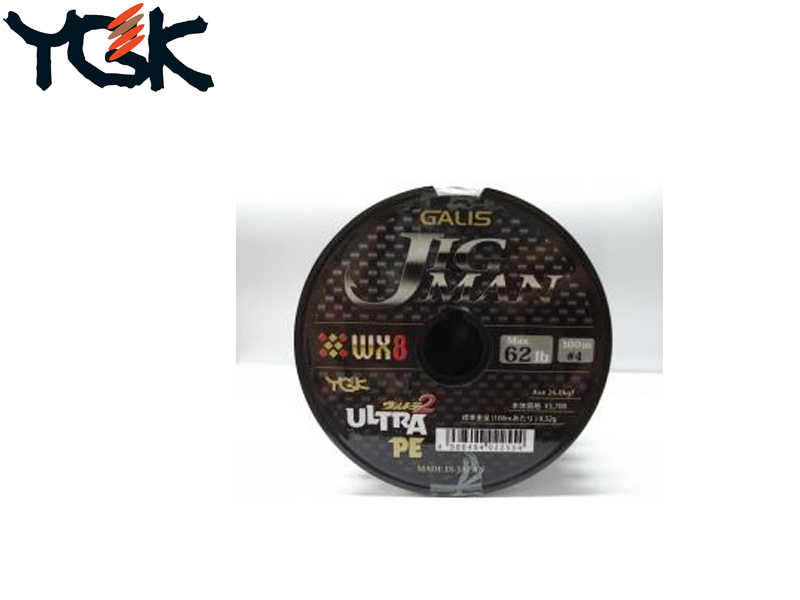 YGK D490 Galis Ultra Jigman WX8 PE 100m Connected (PE #3, 47lbs)