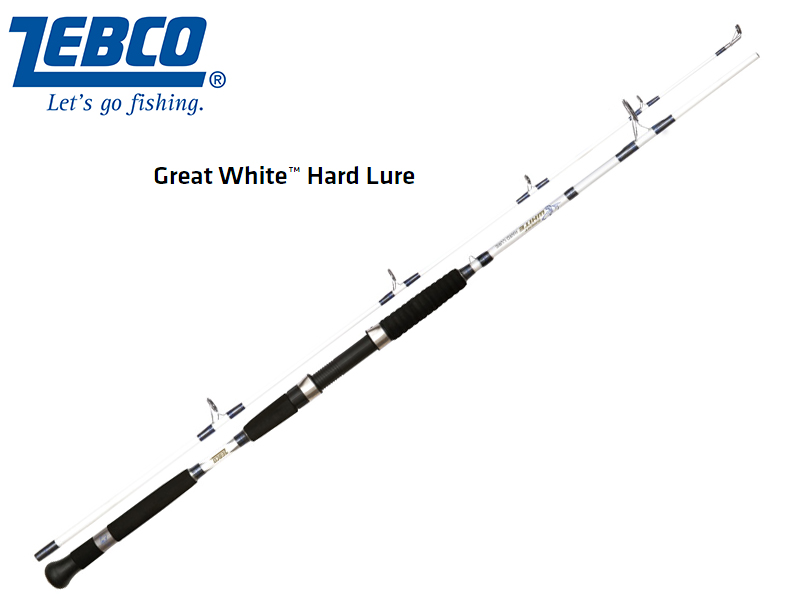 Zebco Great White™ Hard Lure(Length: 2.20m, Sections: 2, C.W.: 80-300 g, Tr.-Length: 1,15 m, Weight: 368 g)