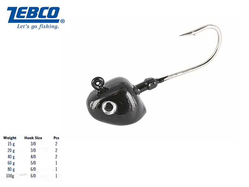 Zebco Creeping Jack (Weight:15g, Hook: #3/0, Pack: 2)