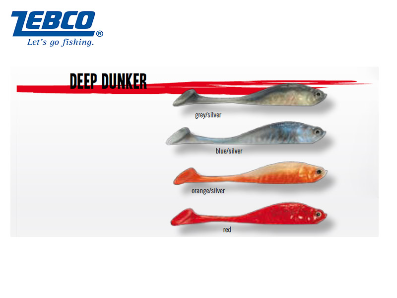 Zebco Deep Tunker (11.5cm, orange/silver, 5pcs)