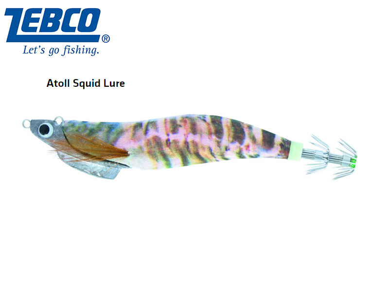 Zebco Atoll Squid Lure(Length: 11cm, Weight: 30g, Color: clipfish)