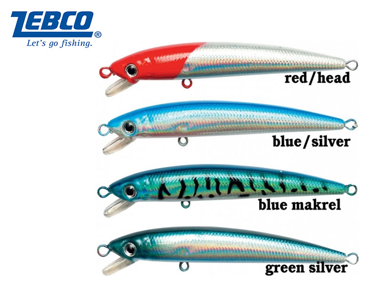 Zebco Bully Minnow (Length: 5 cm, Color: Blue/Mackerel)