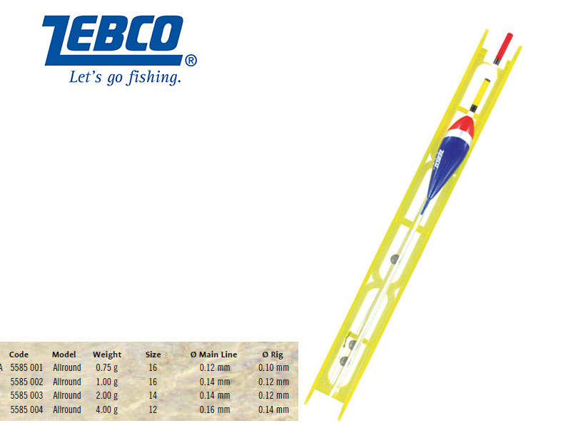 Zebco Allround Rig (Hook: 12, Weight: 4 g, Line: 0.16mm)