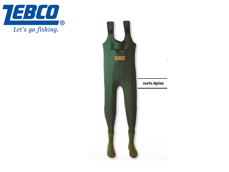 Zebco Neoprene Waders (Model:treaded sole, Size: 46/47)