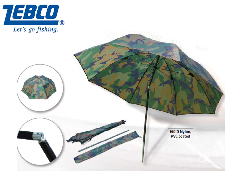 Zebco Nylon Anglers Umbrella (?: 220cm)