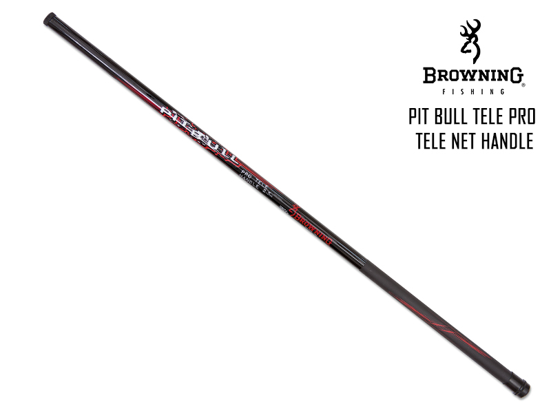 Browning Pit Bull Tele Pro Tele Net Handle (Length: 2.00mt, Weight: 196gr, Tr-Length: 1.15mt)
